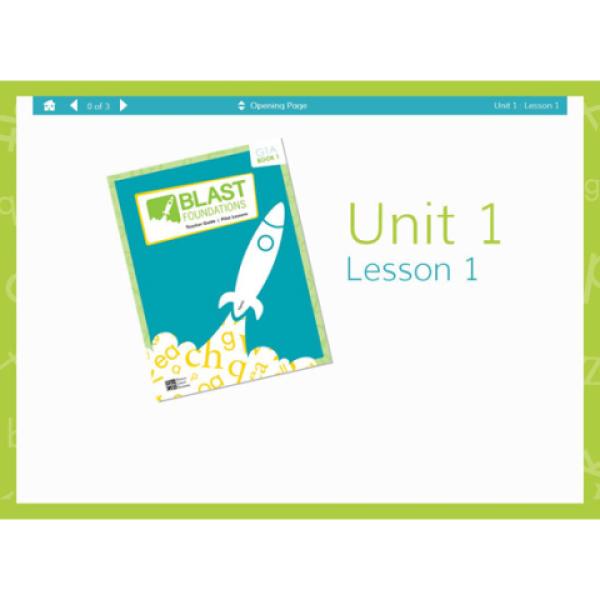 Blast online example screenshot.